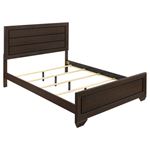 Kauffman Dark Cocoa Panel Bed 204391