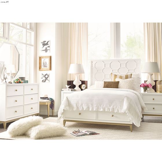 LEGACY_Chelsea_Twin 5pc Bed Set w/ Storage_White