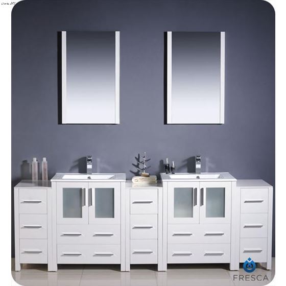Bathroom Vanity FVN62-72WH-UNS-3