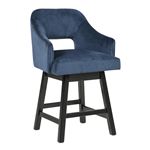 Tallenger Blue Swivel Counter Stool D380-824 by Ashley Signature Design