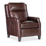 Nelson Dark Roast Leather Power Recliner with Power Headrest RC818-PH-089 By Hooker Furniture