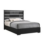 Blacktoft Black King Panel Bed 207101KE By Coaster