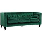 Taylor Emerald Green Velvet Tufted Sofa Taylor_Sofa_Emerald Green by Meridian Furniture