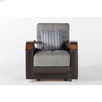 Luna Chair in Fulya Grey by Istikbal