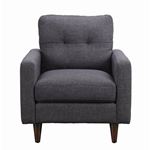 Watsonville Grey Tufted Chair 552003-3