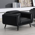 Shania Modern Black Chair 509923-4