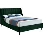 Eva Green Velvet Upholstered Bed By Meridian Furniture