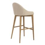 Baruch Tan Counter Stool 38677TAN by Euro Style Back