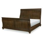 Coventry King Sleigh Bed in Classic Cherry Finish Wood By Legacy Classic