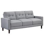 Bowen Grey Track Arm Tufted Sofa 506781 By Coaster