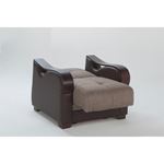 Bennett Chair in Redeyef Brown by Istikbal open