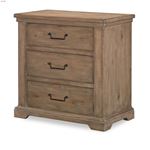 Monteverdi Sun Bleached Cypress 3 Drawer Night Stand by Legacy Furniture