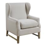 Fleur Beige Wing Back Accent Chair 902490 By Coaster