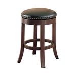 Backless Wood Swivel Counter Stool 101059 By Coaster
