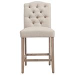 Lucian 26 Inch Beige Counter Stool 203-157 Front