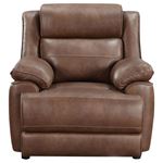 Ellington Dark Brown Padded Arm Chair 508283-3