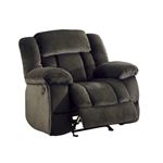 Laurelton Chocolate Reclining Chair 9636-1 by Homelegance