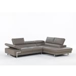 IDP Briana Leather Sectional Open 2