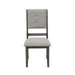 Nisky Grey Upholstered Dining Side Chair 5165GYS front