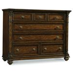 Leesburg Brown 7 Drawer Bureau 5381-90011 By Hooker Furniture