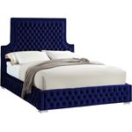 Sedona Navy Tufted Bed
