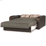 Sleep Plus Grey Loveseat Sleeper-3