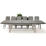 Prato Matte Concrete Dining Table by Sharelle open