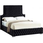 Sedona Black Tufted Bed