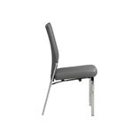 Chintaly Molly Grey Dining Side Chair - Side