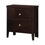Carlton Cappuccino 2 Drawer Nightstand 202092 By Coaster