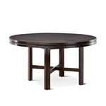 Hartford 62 inch Espresso Round Dining Table HF6262T by Steve Silver