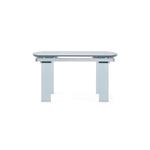 Modern Ghost Glass Top Extension Dining Table D2160DT By Global Furniture USA