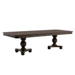 Russian Hill Double Pedestal Dining Table 1808-112 by Homelegance