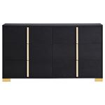 Marceline Black 6 Drawer Dresser 222833-3