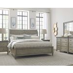 The Savona Collection 5pc Anna Sleigh Queen Bedroom by American Drew