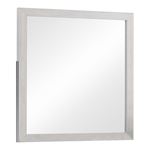 Marion Coastal White Square Dresser Mirror 207054 By Coaster
