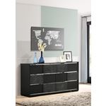 Blacktoft Black 6 Drawer Dresser 207103-4