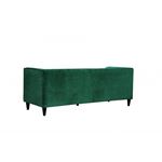 Taylor Emerald Green Velvet Tufted Love Seat Taylor_Loveseat_Emerald Green by Meridian Furniture 3