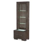 Facets Bedwall Pier Unit with 3-Way Touch Lighti-3