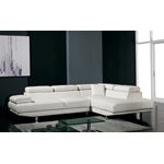 T60 - Modern Bonded Leather Sectional
