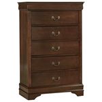 Mayville Cherry 5 Drawer Chest 2147-9 by Homelegance