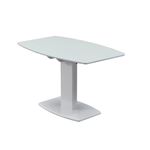 Extravaganza Collection 2396 Modern White Dining Table