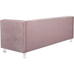 Mariel Pink Velvet Tufted Love Seat Mariel_Loveseat_Pink by Meridian Furniture 3