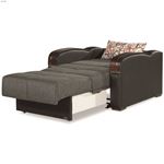 Sleep Plus Grey Chair Bed-3