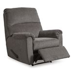 Nerviano Gray Fabric Recliner 10803 By Ashley Signature Design