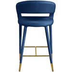 Destiny Navy Velvet Counter Stool-3