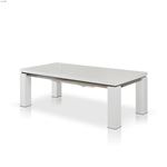 Modrest Maxi Modern White Dining Table 1