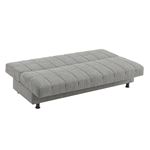 Sasta Grey Convertible Sofa Bed with Storage-3