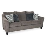 Nemoli Slate Fabric Queen Sleeper Sofa 45806 By Ashley Signature Design
