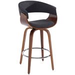 Holt 26" Charcoal Grey Counter Stool 203-981 by Inspire